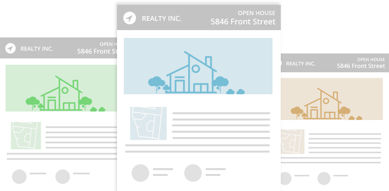 Connect with your clients via email blasts or social sharing Real Estate Marketing Tools